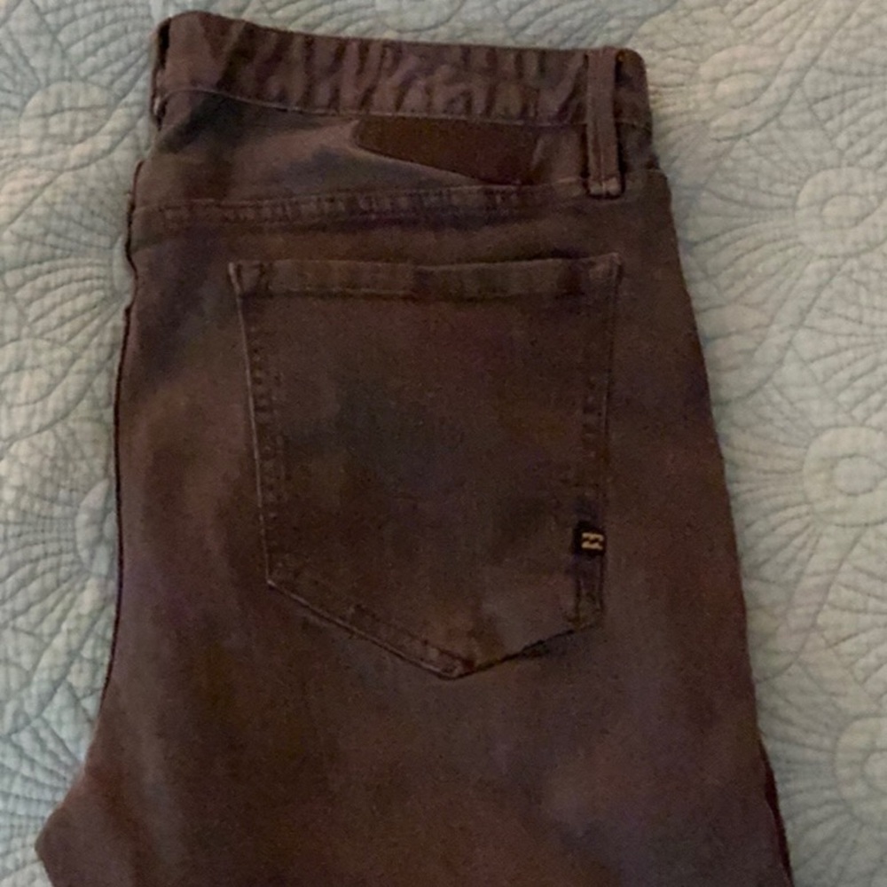 Billabong men’s black denim jeans sz 34